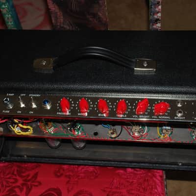 Fender Style 5F6A Head 2014 Blk/Tolex brown or tweed 2,4,8 or 16 ohms image 1