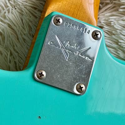 Fender Custom Shop '59 Reissue Stratocaster Seafoam Green Electric Guitar image 9