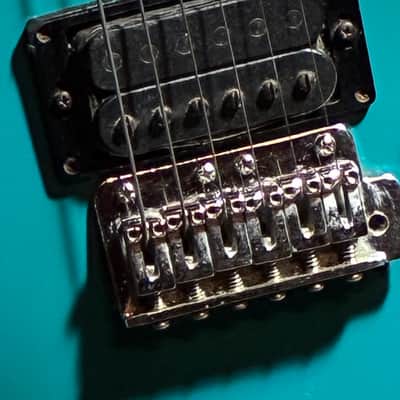 Peavey Patriot 1 humbucker made in the USA 1980’s - Seafoam Green image 3