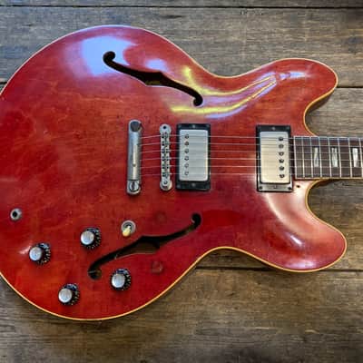 1964 Gibson ES-335 TDC in Cherry finish with hard shell case image 18