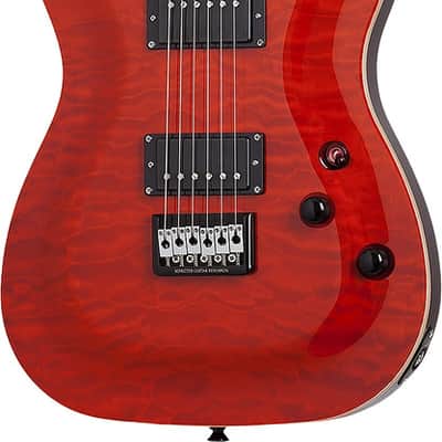 Schecter PT Classic Electric Guitar w/ Case - Inferno (7320) image 6