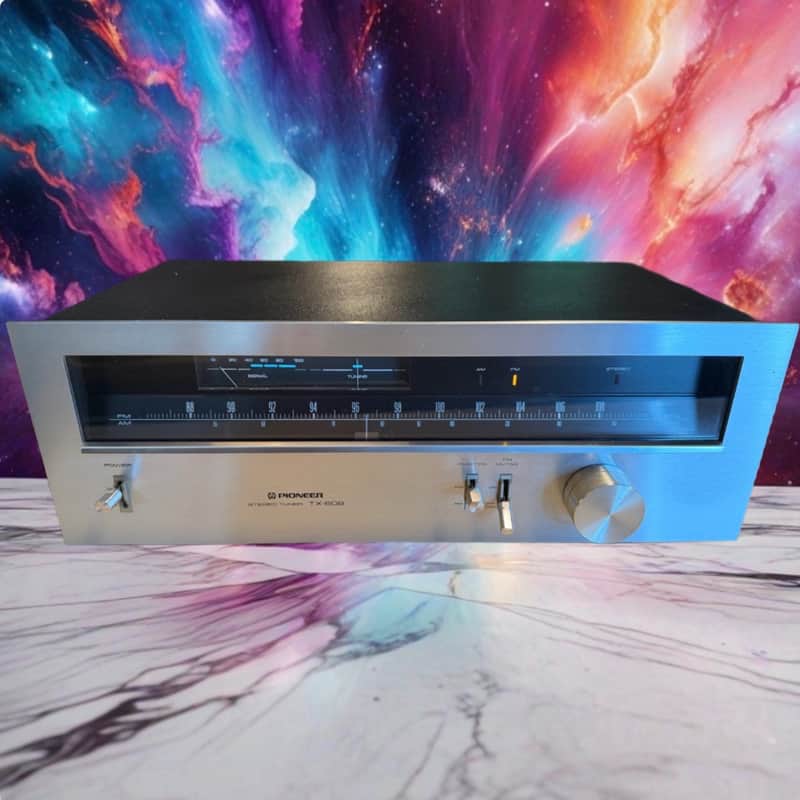 Pioneer Tx 608 Fm/Am Stereo Tuner (Beautiful) FULL FRESH SERVICE Rare Black! image 1