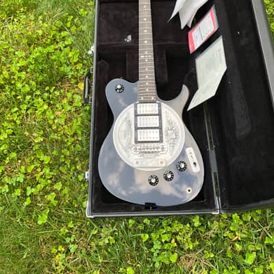 Zemaitis Greco Disc Front GZ-3200DF Ronnie Wood 2006 - Black image 3