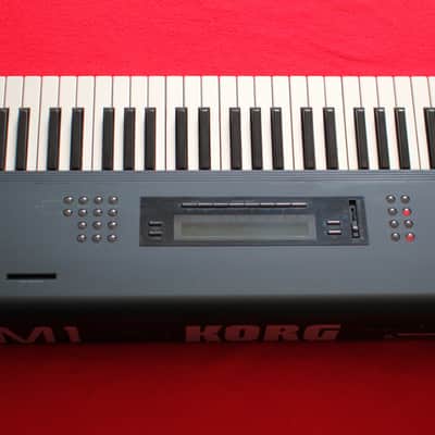 Korg M1 61-Key Synth Music Workstation 1990s - Black image 3