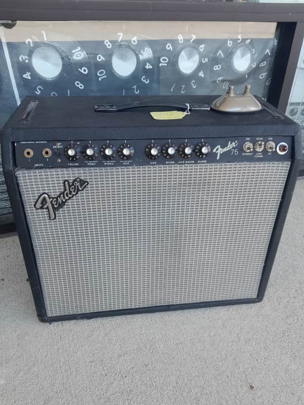 Fender  75 tube combo Early 80s Awesome Tube Tone!