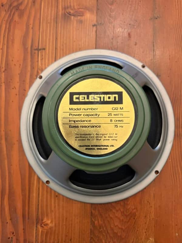 Celestion G12M greenback 8 ohm