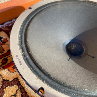 Vintage 1960s Matched Pair 2x Vox AC10 Elac Blue Alnico 10N/83 10" Speakers 8ohm image 7