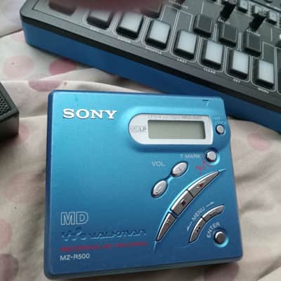Sony MD Mini Disc MD MZ R500 2001 - Blue image 4