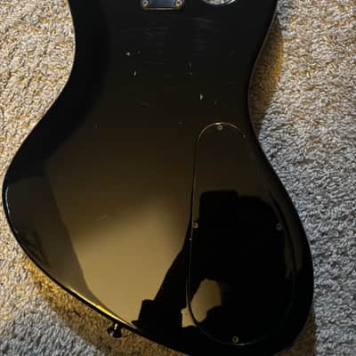 Rare one of a kind left handed 1987 Guild Pilot green sunrise bass image 4