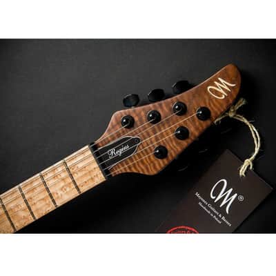 Mayones Regius 6MM CW Djentlemen Misha Mansoor Signature Series Electric Guitar Transparent Natural image 8