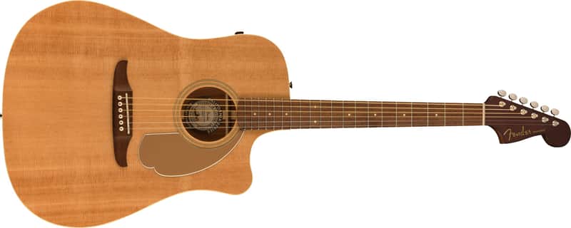 FENDER - Redondo Player Walnut Fingerboard Gold Pickguard Natural - 0970713521 image 1