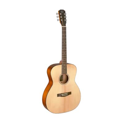 J.N GUITARS Natural-coloured Acoustic Auditorium Guitar With Solid Spruce Top Bessie Series image 3