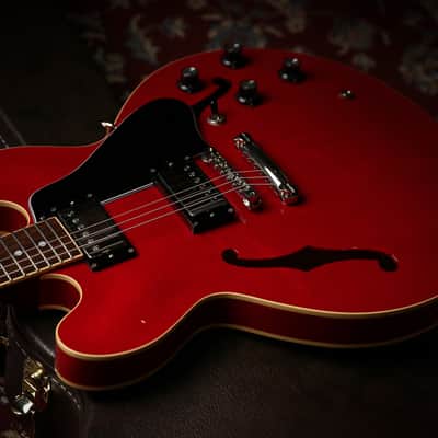 Tokai Japanese ES-156 Semi Hollow Cherry Red image 8