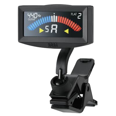 Korg AW-4G PitchCrow Clip-on Tuner Guitar black - Tuner image 2