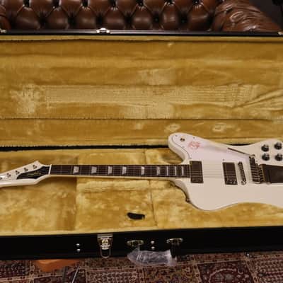 Epiphone 1963 Firebird V Reissue Polaris White image 8