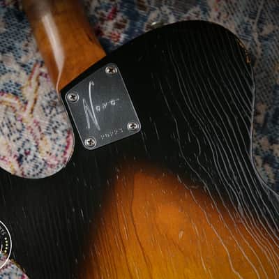 Novo Solus F1 Sunburst 2 Tone Sunburst image 12