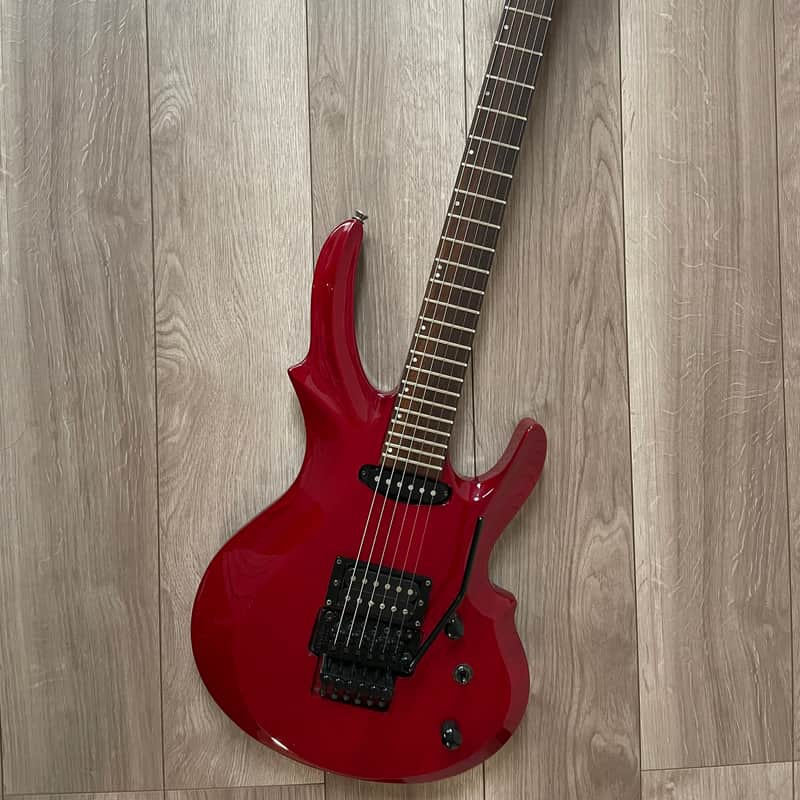 Early 2000 s Edwards Reindeer E-TN-98G Transparent red