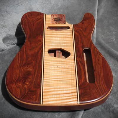 Babik Custom Telecaster Style body Long board style, Chechen on Mahogany, handmade Light weight 2026 image 2