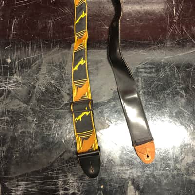 Vintage Fender Monogrammed Strap 1970’s - Brown & Yellow image 1