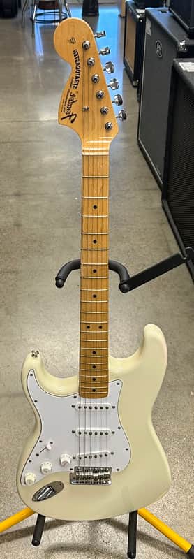 Fender Jimi Hendrix Artist Series Tribute Stratocaster 1997 - 2000 - Olympic White image 1