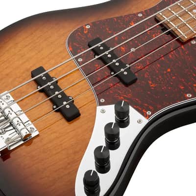 Sadowsky MetroLine 21-Fret Vintage J/J Bass-Red Alder Body-4 String-'59 Burst Transparent High Polish image 5