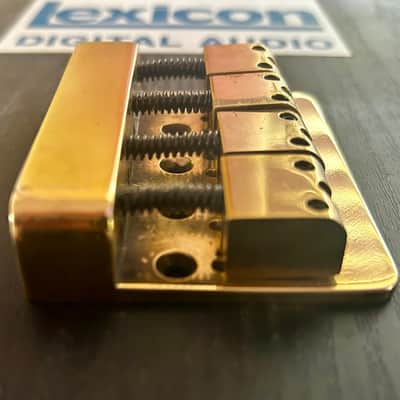 Kahler? Gary Kahler? Brass Factory?  High Mass Full Brass Bass Bridge 1970s - 1980s - Brass image 2