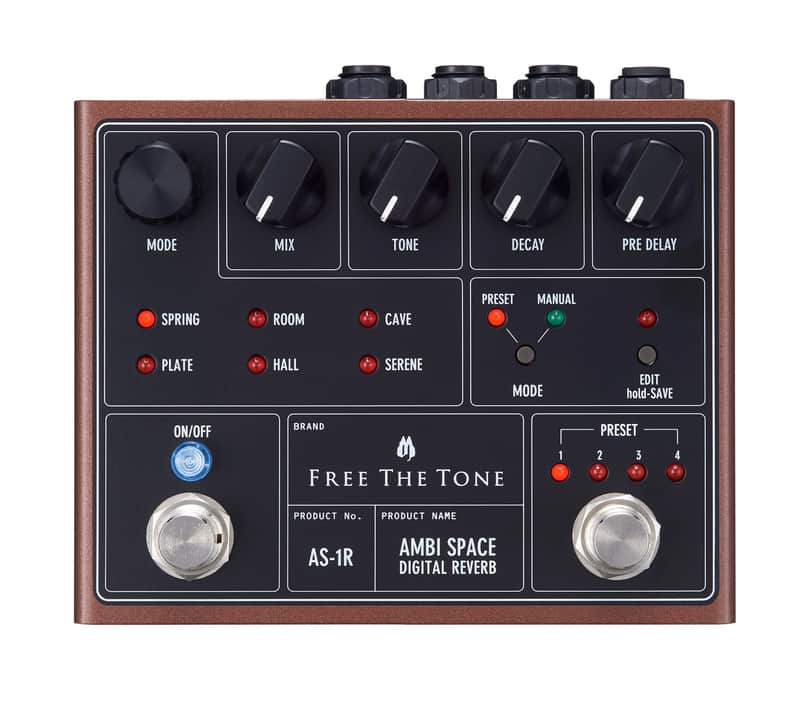 Free The Tone Ambi-Space AS-1R Digital Reverb *AUTHORIZED DEALER image 1