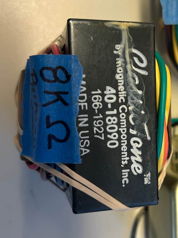 ClassicTone 40-18090 5E3 Tweed Deluxe Output Transformer – Tested/Never Installed – Factory-Tinned Leads – Made in USA image 1