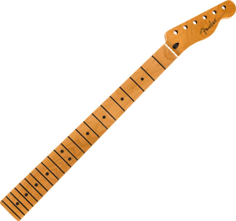 Fender Satin Roasted Maple Fat Telecaster U-Shaped Neck, Maple Fingerboard image 1