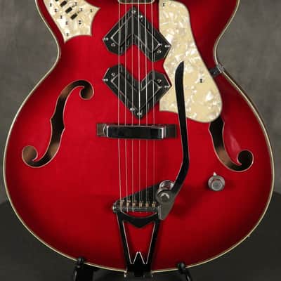 Greco Shrike 950 w/boomerang pickups 1960s Red image 1