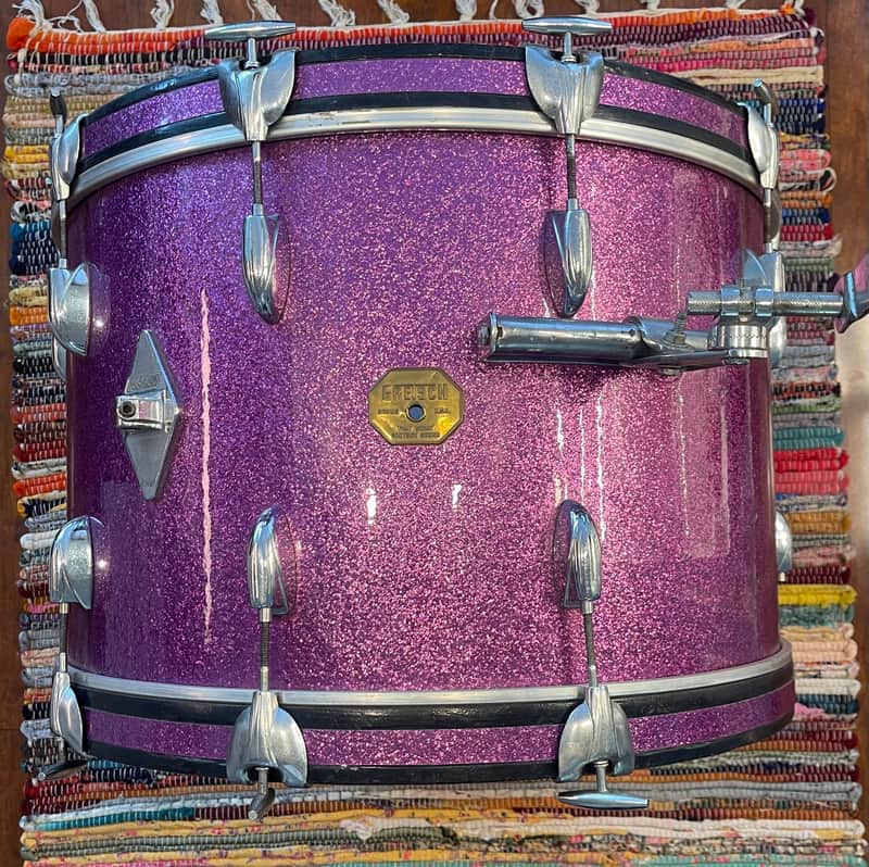 Gretsch Rewrapped Purple Sparkle Shells image 1