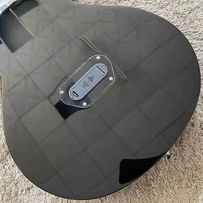 Glossy Black Tagima Classical Guitar Nylon String, Spruce Top Top Mahogany Body with Neck, Rosewood Fingerboard image 10