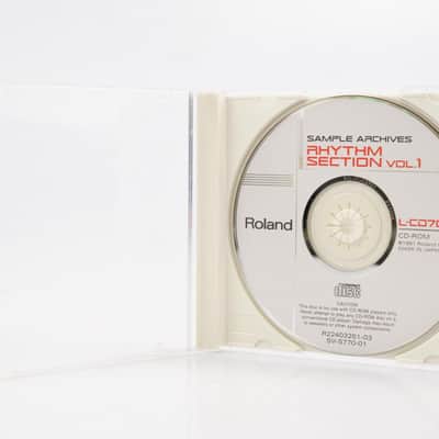 Roland Orchestral Family Vol 1& 2 Rhythm Section CD ROM Disks S-750 S-770 #54938 image 9