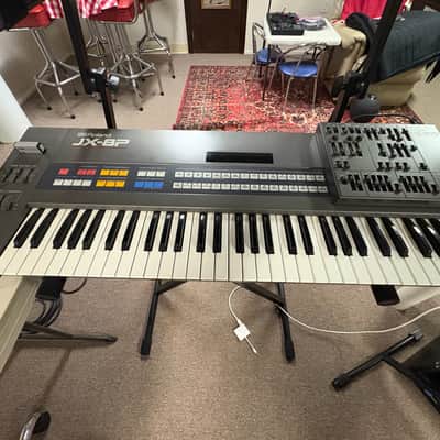 Roland JX-8P 61-Key Polyphonic Synthesizer 1984 - 1986 Black