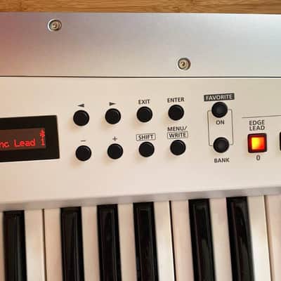 Roland AX-Edge 49-key Keytar Synthesizer Synth White Mint condition open Box image 3