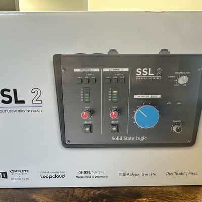 Solid State Logic SSL 2 USB Audio Interface 2020 - Present - Black image 10