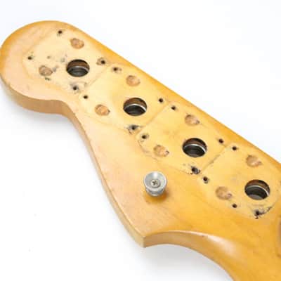 1965 Vintage Fender Jazz Bass Maple/Rosewood NECK L-Series USA 1960s Pre-CBS image 17