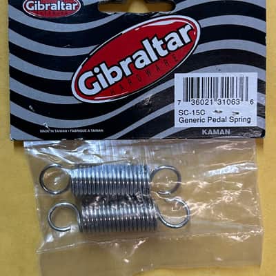 Gibraltar SC-15C Generic Bass Drum Pedal Spring (2 Pack) 2010s - Chrome image 2