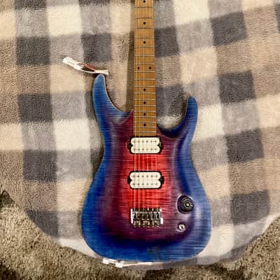 Aurora Burst, Double Cut, Seymour Duncan- Stokarski Custom Guitars image 1