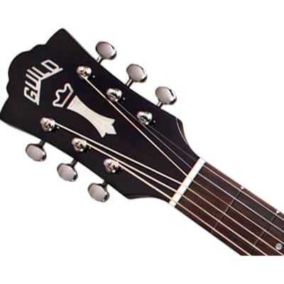 Guild OM-150CE Orchestra Cutaway Acoustic/Electric Guitar - Natural - B-Stock image 4