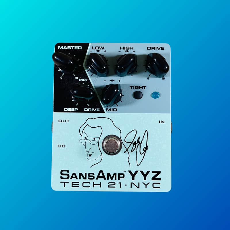 Tech 21 Geddy Lee YYZ Signature SansAmp Bass Drive image 1