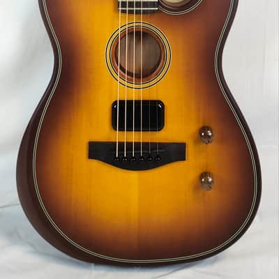 Mint Fender Acoustasonic Standard Telecaster, Honey Burst 2025 image 8