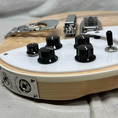 Rickenbacker USA Model 620 Guitar with Case - Mapleglo / Natural image 19