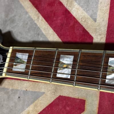 Epiphone Sheraton II Ebony Electric Guitar Upgraded Pickup image 19