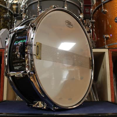 Canopus 5x14 Yaiba Birch Snare Drum in Ice Black Sparkle image 5