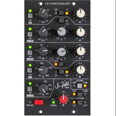 M Zähl EQ1 500 Stereo-EQ 2018 Black image 1