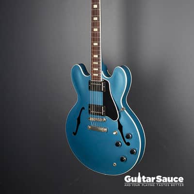 Gibson ES-335 Pelham Blue Block Inlays (Cod. 884UG) VIDEO 2015 image 7
