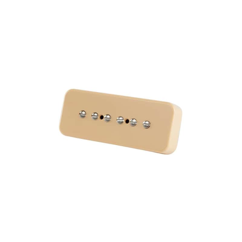 P-90 Soapbar Cream Cover, 2-Conductor, Potted, Alnico 5, 8K Single-Coil Pickup image 1