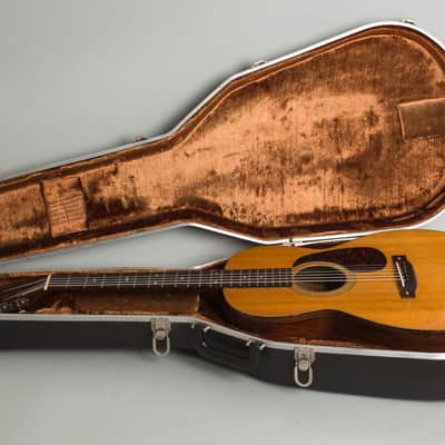 Immagine C. F. Martin  00-21 Flat Top Acoustic Guitar (1962), ser. #186104, black hard shell case. - 10