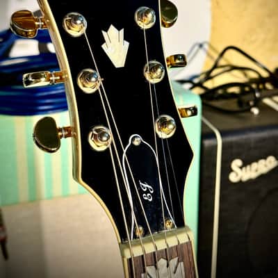 Epiphone EJ200SCE Super Jumbo - Natural inc h.case image 5
